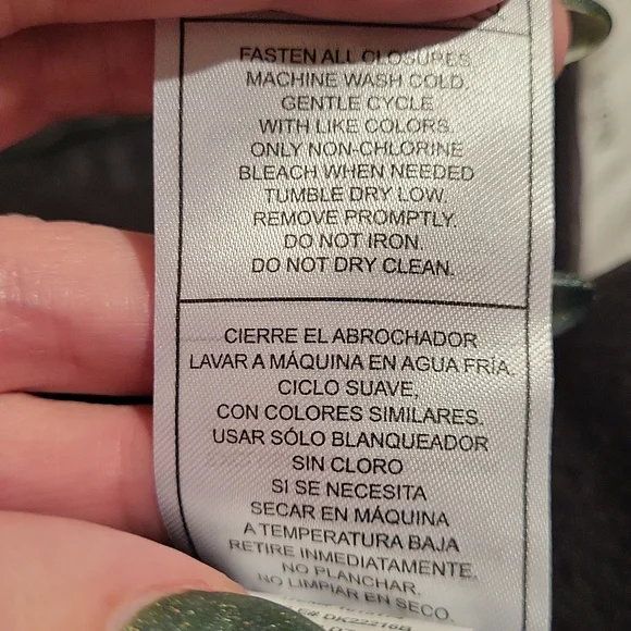 New With Tags DKNY Boys coat, size medium 10/12, dark grey - Picture 10 of 12